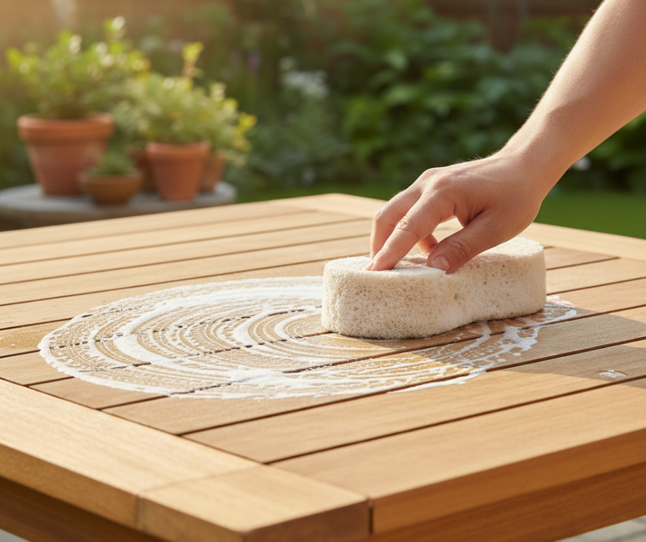 Comment protéger votre table de jardin en teck ?